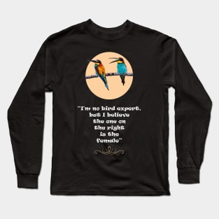 BIRD EXPERT - BEDBG Long Sleeve T-Shirt